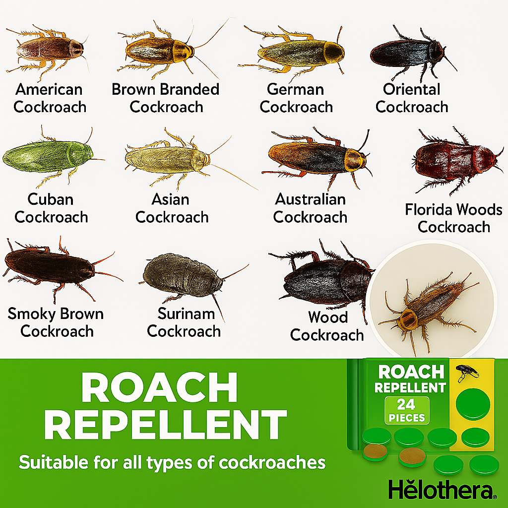 Helothera® PureDefense Anti Roach Tablets Long Lasting (24 Pc Pack)