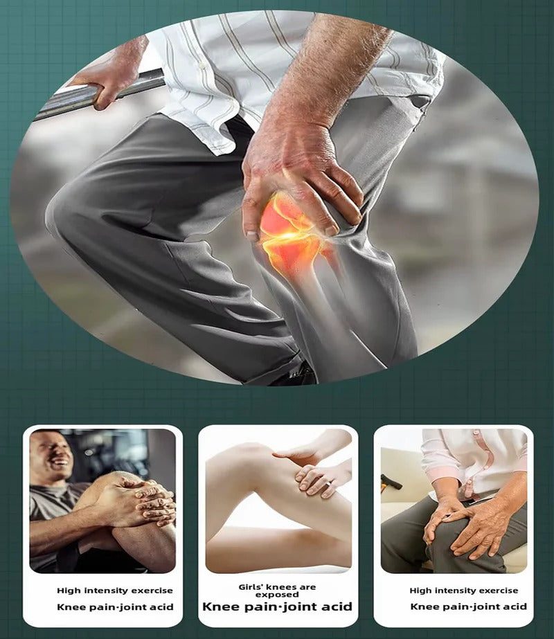 Helothera KneeRelief Pro – Rechargeable Heated Knee Massager with Red Light & Vibration
