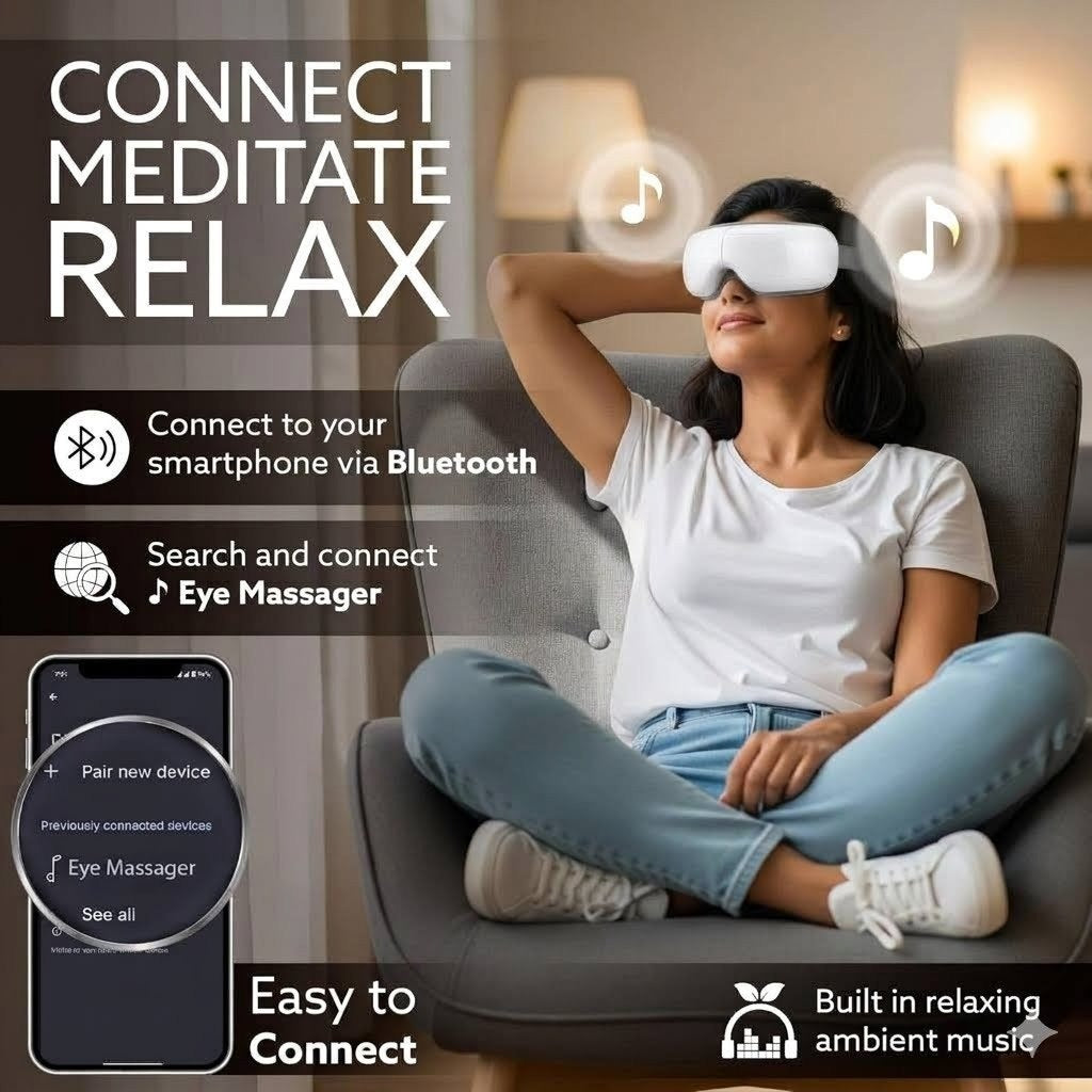 Helothera EyeZen™ Eye Massager with Heat & Air Compression