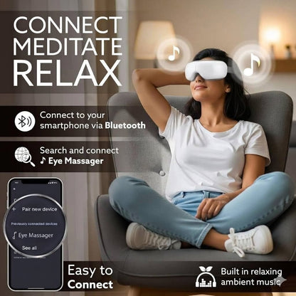 Helothera EyeZen™ Eye Massager with Heat & Air Compression