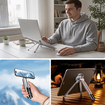 Helothera SmartHold Flexpad - Universal Magnetic Stand for Mobile, Tablet & Laptop