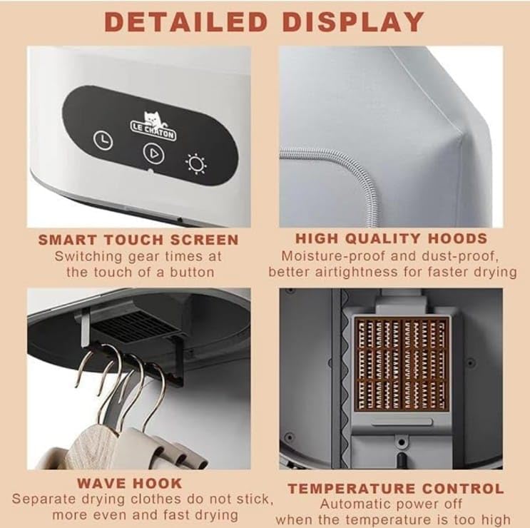 Helothera - QuickDry Mini Clothes Dryer