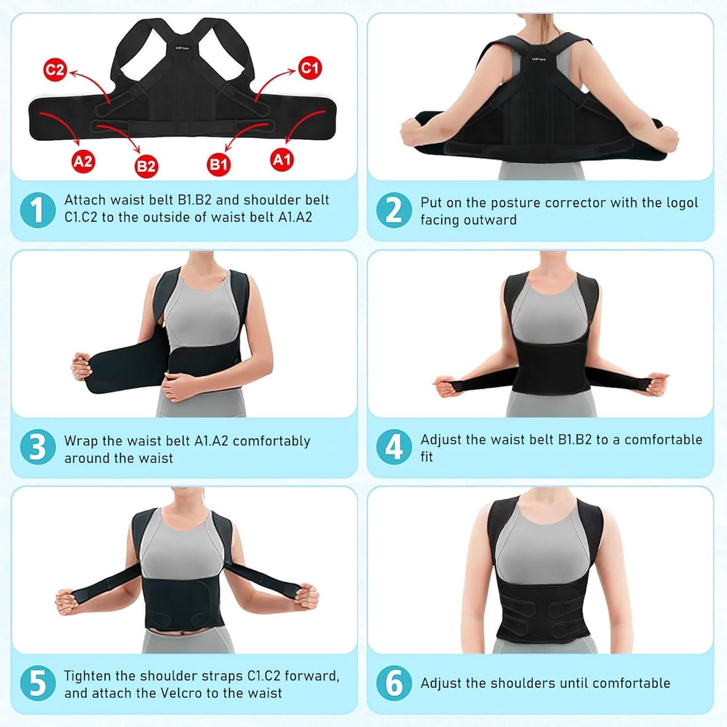 Helothera™ SpineAlign™ Body Support Harness