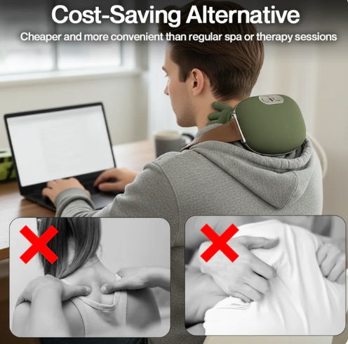 Helothera Neck-Shoulder Relaxer Pro-Say Bye to Spa