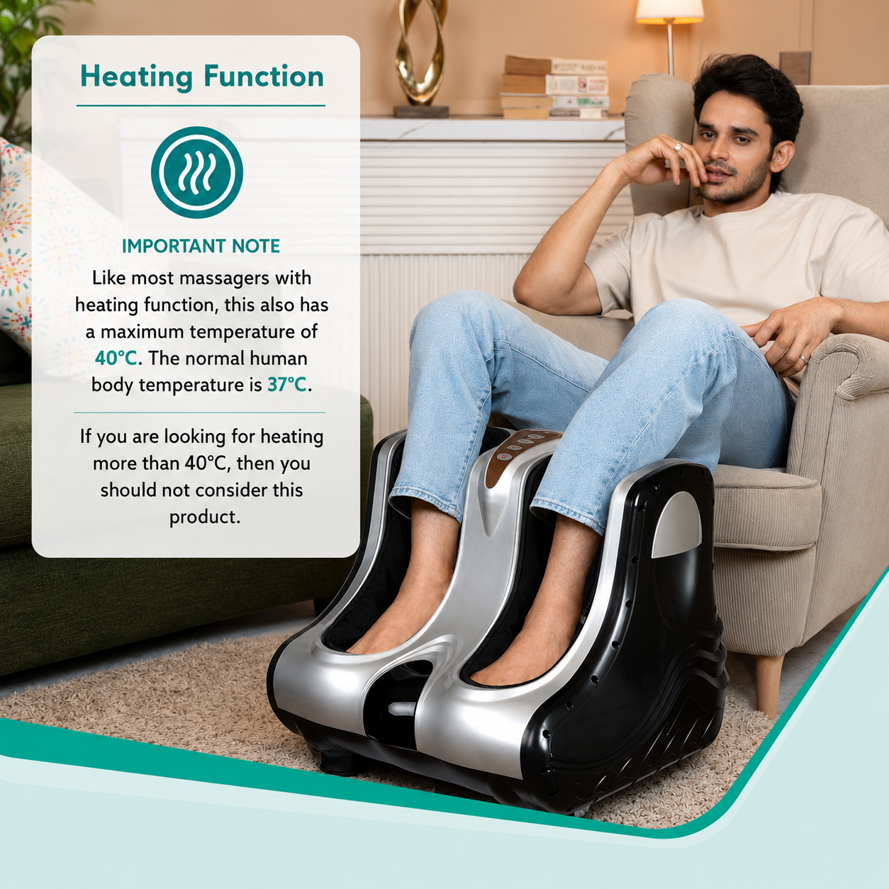 Helothera Amaze Foot & Calf Massager