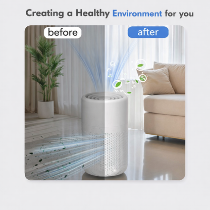Helothera Rakshak™ HEPA Air Purifier with Washable Filter