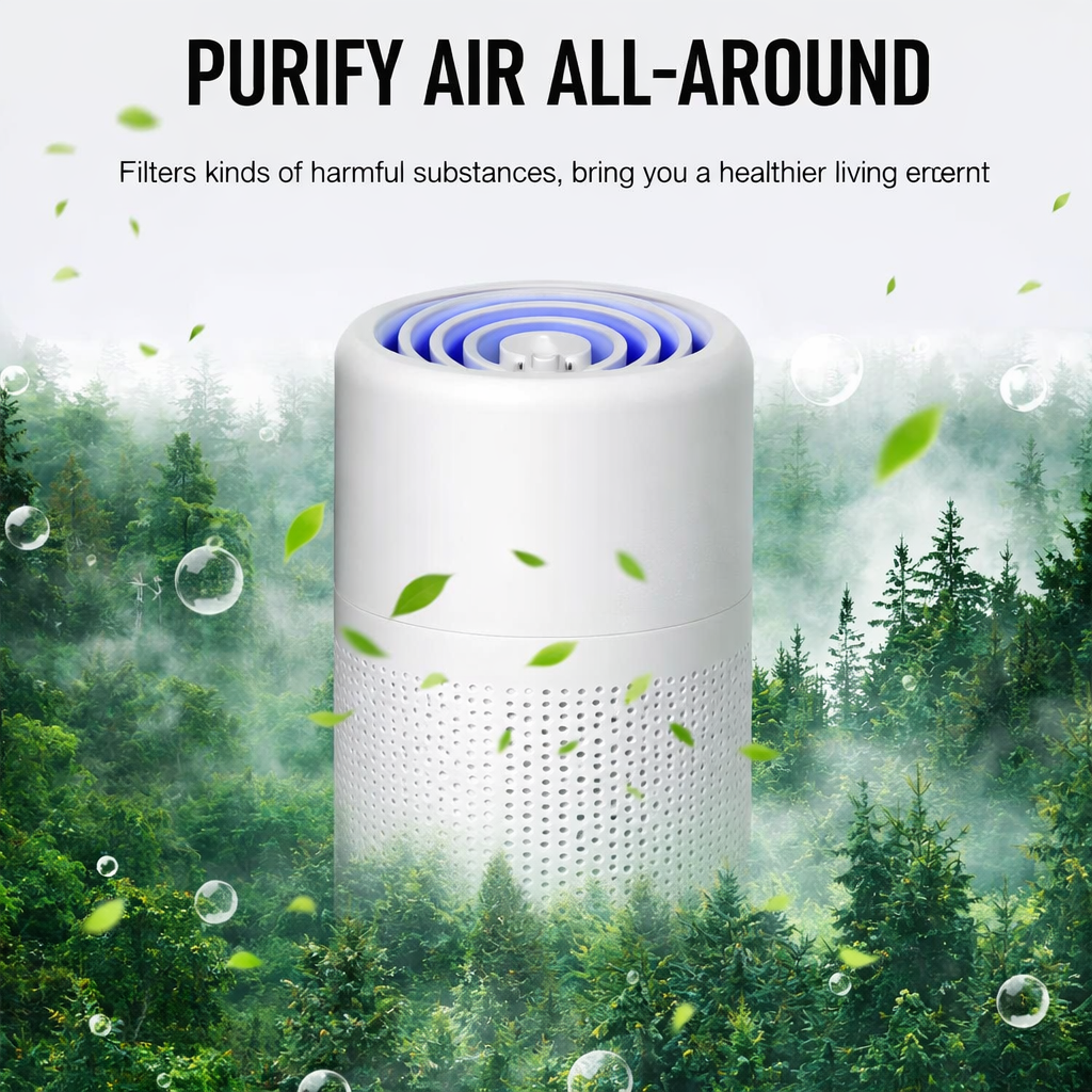 Helothera Rakshak™ HEPA Air Purifier with Washable Filter