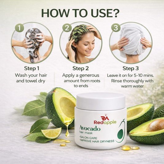 Avocado Intense Repair & Deep Nourish Hair Mask (Pack of 2)