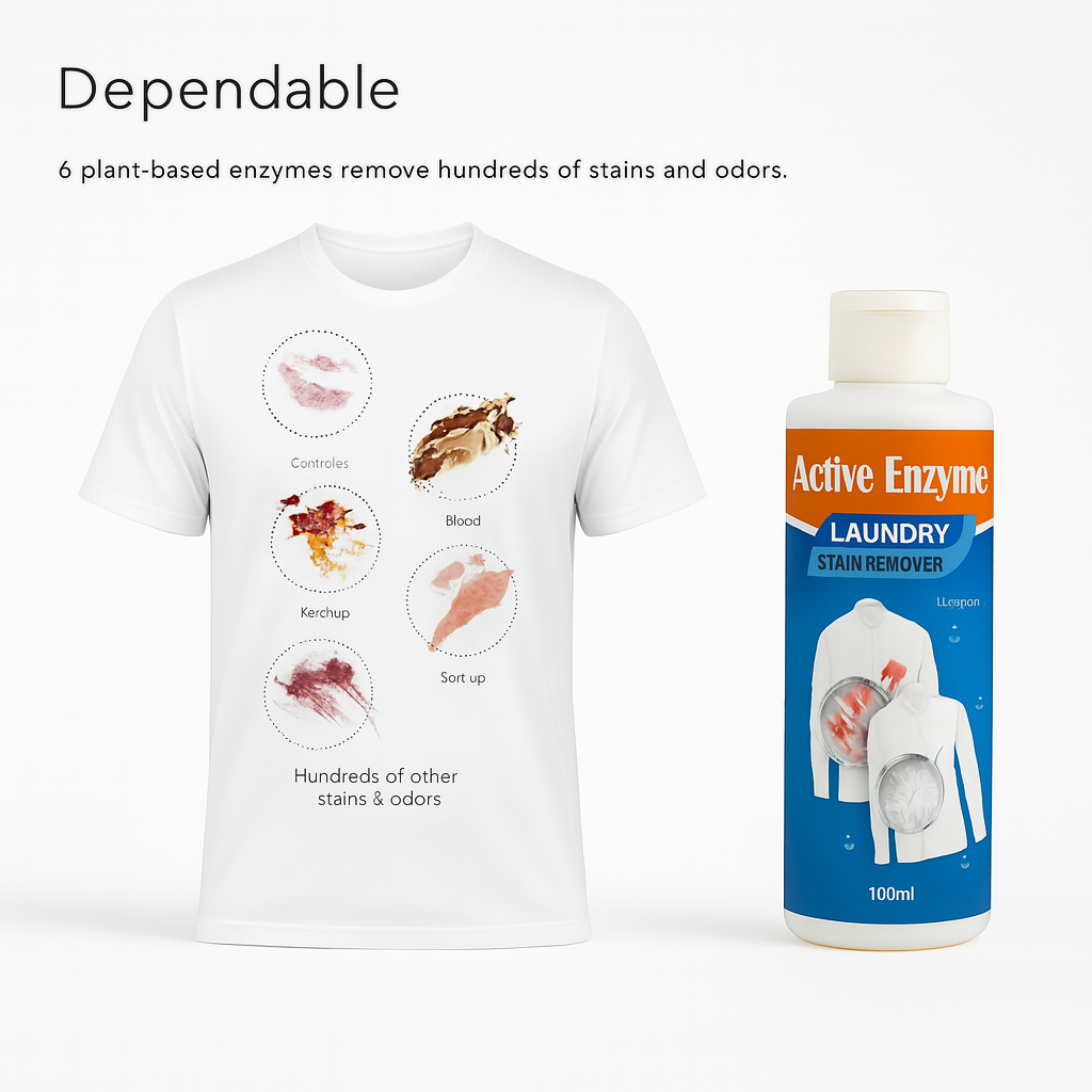 Helothera® SpotLift Duo – Advanced Laundry Stain Remover (Buy 1 Get 1 Free, Pack of 2)