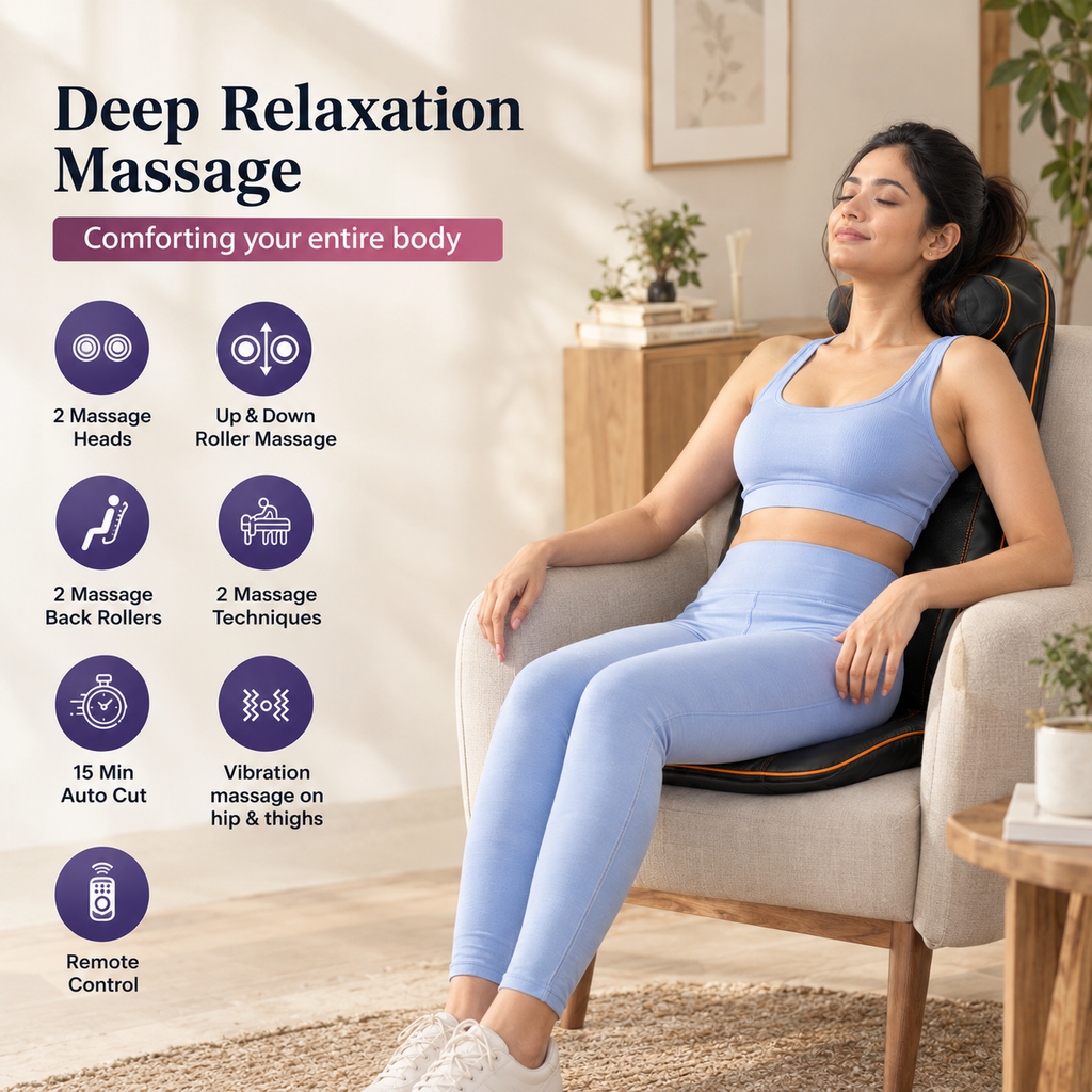 Helothera BackEase - Roller Back Massager