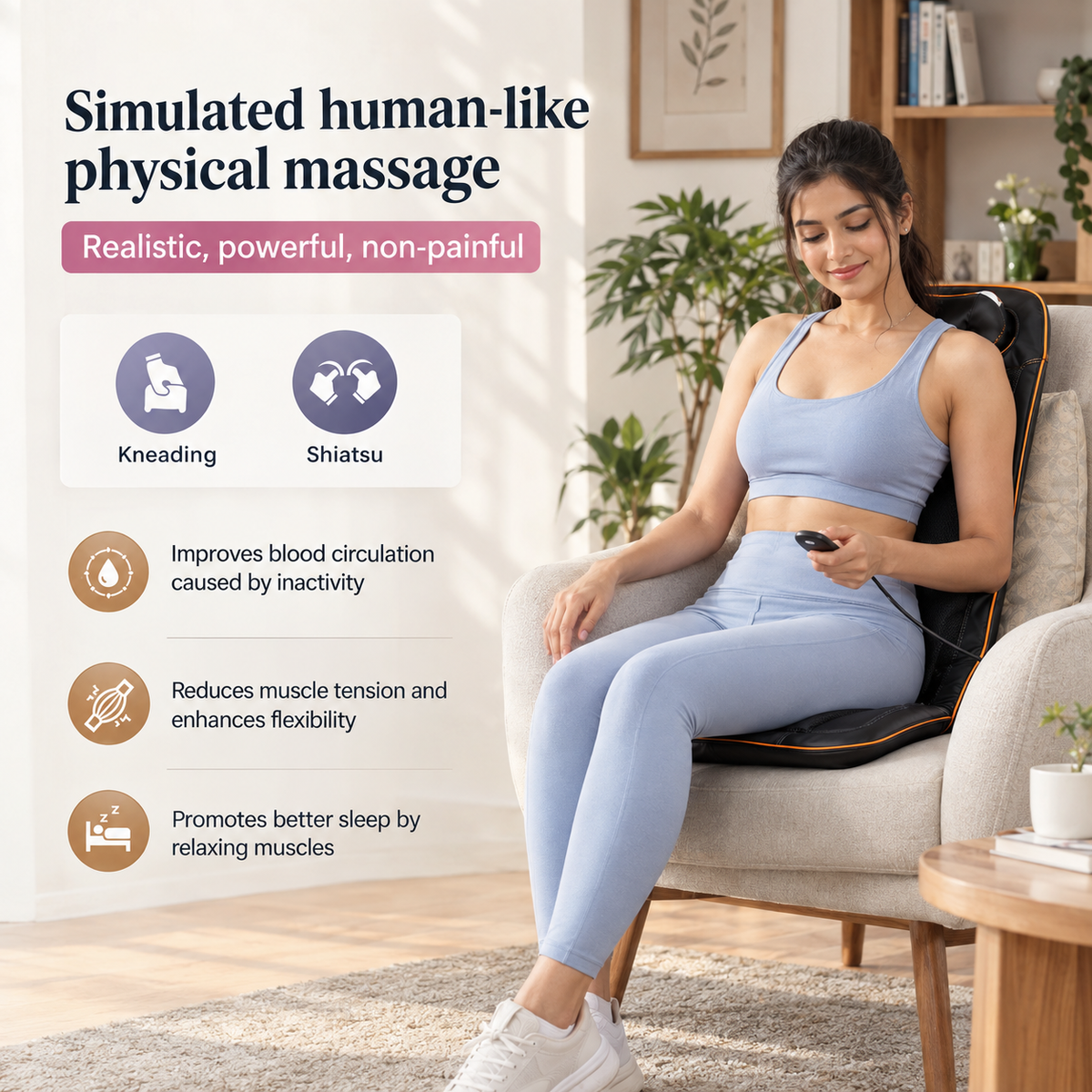 Helothera BackEase - Roller Back Massager